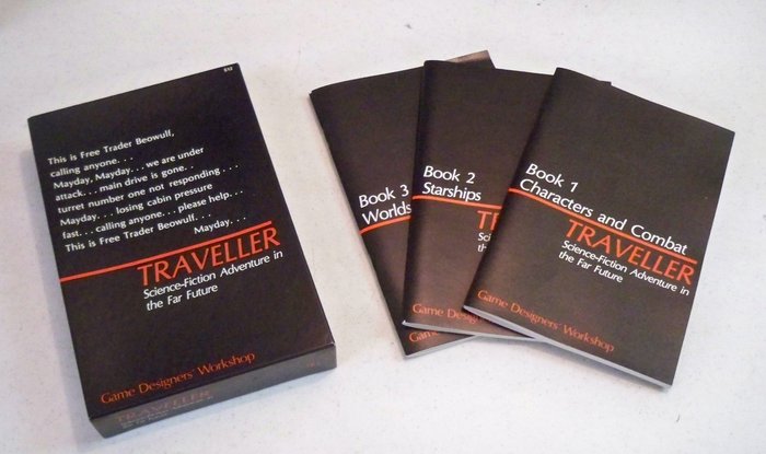 Traveller RPG books